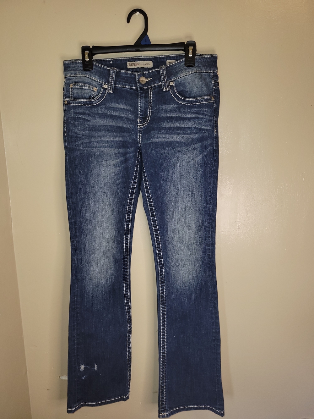 BKE Women's Medium Blue Bootcut Jeans